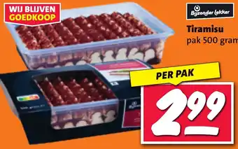 Nettorama Tiramisu aanbieding