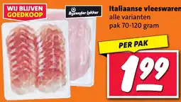 Nettorama Italiaanse vleeswaren aanbieding