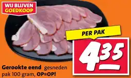 Nettorama Gerookte eend aanbieding