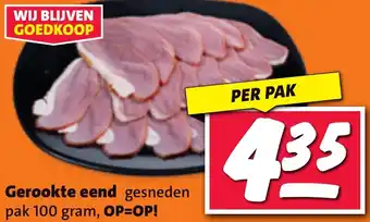 Nettorama Gerookte eend aanbieding