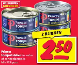 Nettorama Princes tonijnstukken aanbieding