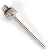 Bol.com Naaldnippel Ballenpomp Voetbal - Zilver aanbieding