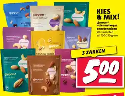 Nettorama Gwoon notenmelanges en notenmixen aanbieding