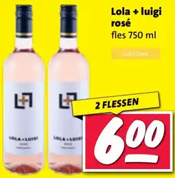 Nettorama Lola + luigi rosé aanbieding