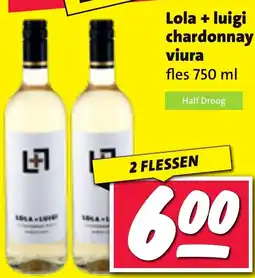 Nettorama Lola + luigi chardonnay viura aanbieding