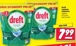 Nettorama Dreft vaatwas tabletten aanbieding