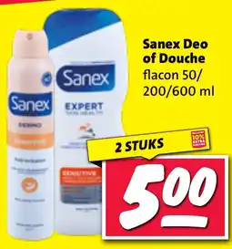 Nettorama Sanex Deo of Douche aanbieding