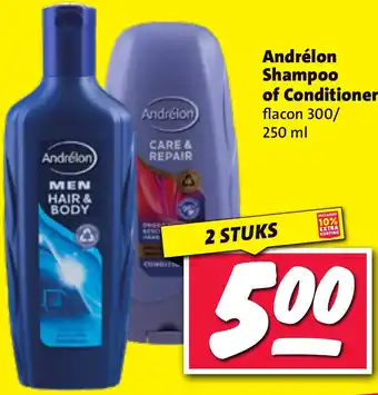 Nettorama Andrélon Shampoo of Conditioner aanbieding