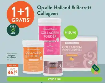 Holland & Barrett Op alle Holland & Barrett Collageen aanbieding