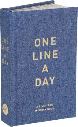 Amazon Denim One Line a Day: A Five-Year Memory Book aanbieding