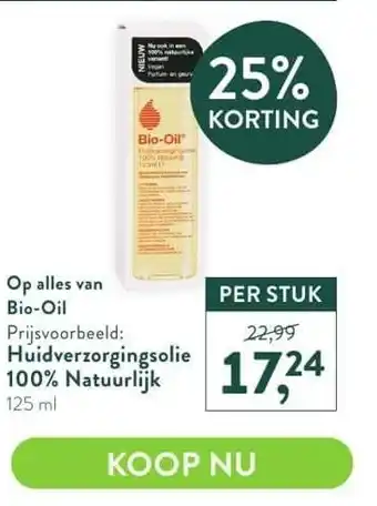 Holland & Barrett Op alles van Bio-Oil aanbieding