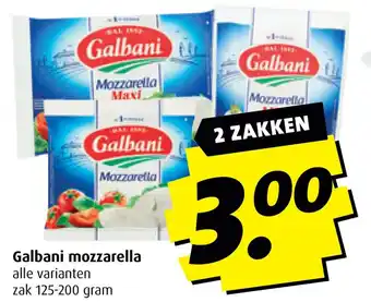 Boni Galbani mozzarella aanbieding