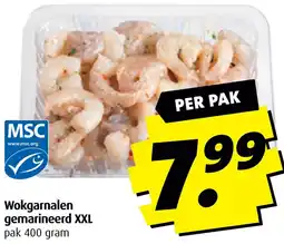 Boni Wokgarnalen gemarineerd XXL aanbieding