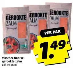 Boni Visscher Noorse gerookte zalm aanbieding