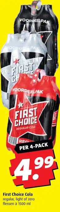 Boni First Choice Cola aanbieding