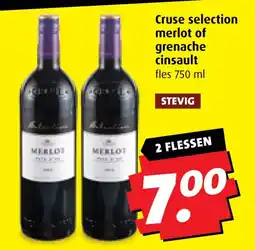 Boni Cruse selection merlot of grenache cinsault aanbieding