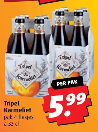 Boni Tripel Karmeliet aanbieding