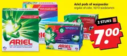 Boni Ariel pods of waspoeder aanbieding