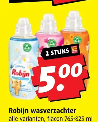 Boni Robijn wasverzachter aanbieding