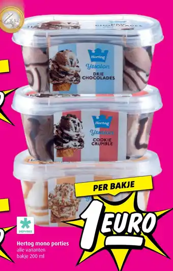 Boni Hertog mono porties aanbieding