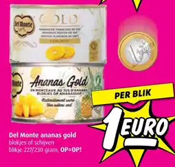Boni Del Monte ananas gold aanbieding
