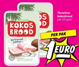 Boni Theunisse kokosbrood aanbieding