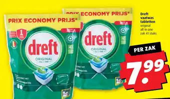 Boni Dreft vaatwas tabletten aanbieding