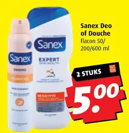Boni Sanex Deo of Douche aanbieding