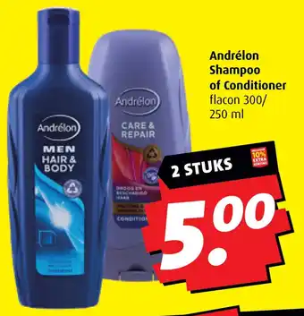 Boni Andrélon Shampoo of Conditioner aanbieding