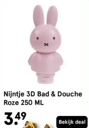 Etos Nijntje 3D Bad & Douche Roze aanbieding