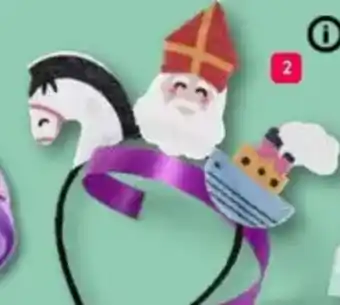 Etos Felt sinterklaas tiara aanbieding