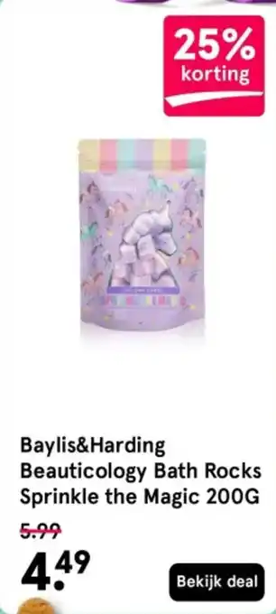 Etos Baylis&Harding Beauticology Bath Rocks Sprinkle the Magic aanbieding