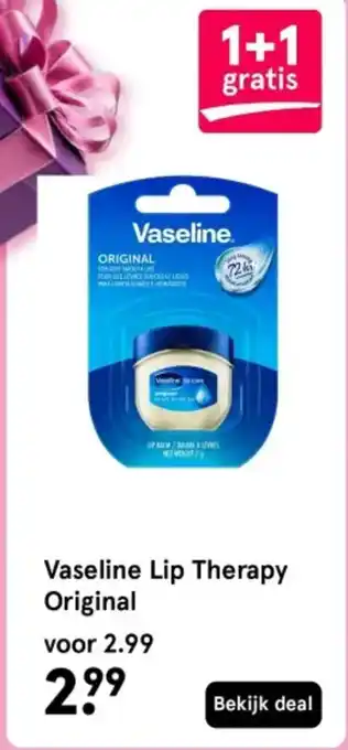 Etos Vaseline Lip Therapy Original aanbieding