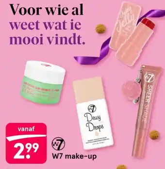 Etos W7 make-up aanbieding