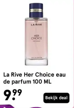 Etos La Rive Her Choice eau de parfum aanbieding