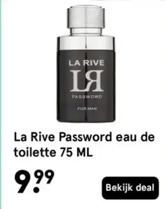 Etos La Rive Password eau de toilette aanbieding