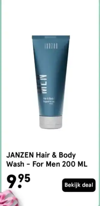 Etos JANZEN Hair & Body Wash - For Men aanbieding