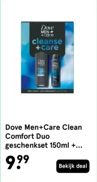 Etos Dove Men+Care Clean Comfort Duo aanbieding