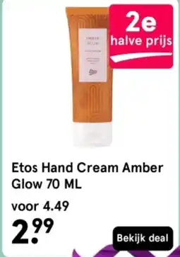 Etos Etos Hand Cream Amber aanbieding