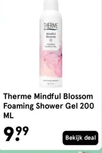 Etos Therme Mindful Blossom Foaming Shower Gel aanbieding