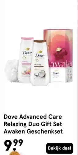Etos Dove Advanced Care Relaxing Duo Gift Set Awaken Geschenkset aanbieding