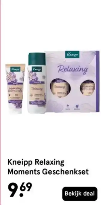 Etos Kneipp Relaxing Moments Geschenkset aanbieding