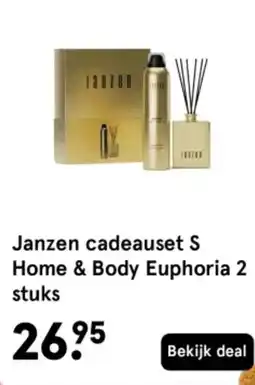 Etos Janzen cadeauset S Home & Body Euphoria aanbieding