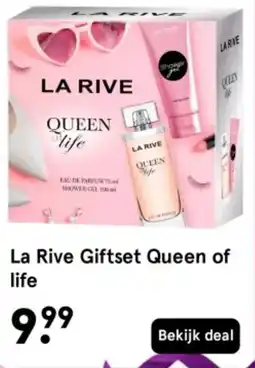 Etos La Rive Giftset Queen of life aanbieding
