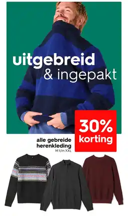 HEMA Alle gebreide herenkleding aanbieding