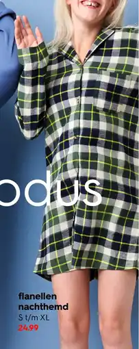 HEMA flanellen nachthemd aanbieding