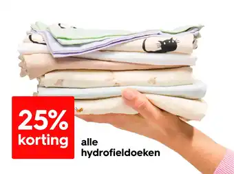 HEMA Alle hydrofieldoeken aanbieding