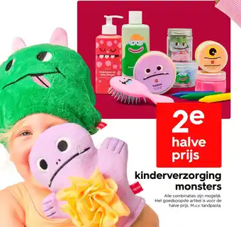 HEMA Kinderverzorging monsters aanbieding