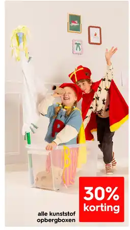 HEMA Alle kunststof opbergboxen aanbieding