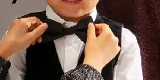 HEMA Kinderoverhemd met strik aanbieding